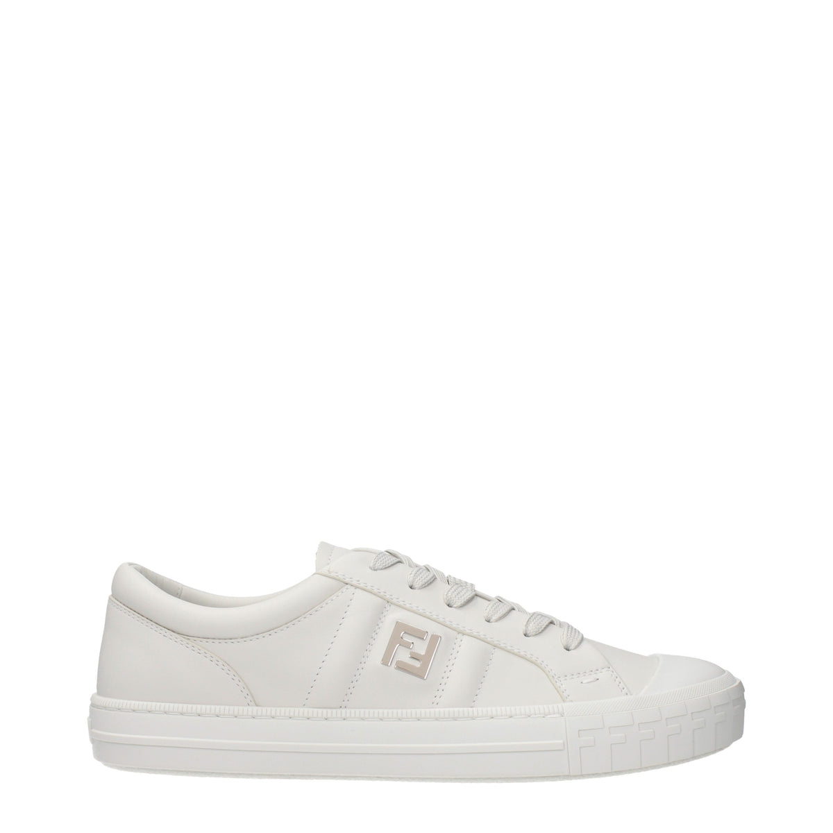 Fendi Sneakers Men Leather White/Chalk