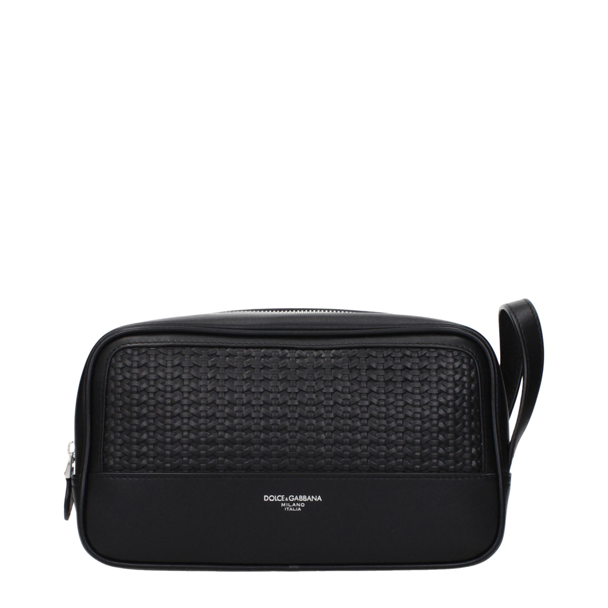 Dolce&Gabbana Beauty Case Men Leather Black