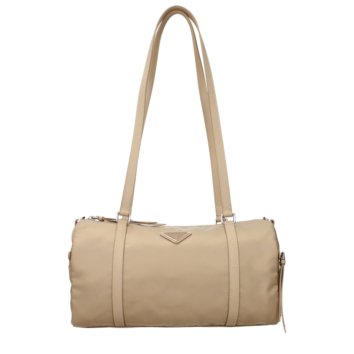 Prada Shoulder Bags Women Fabric  Beige/Camel