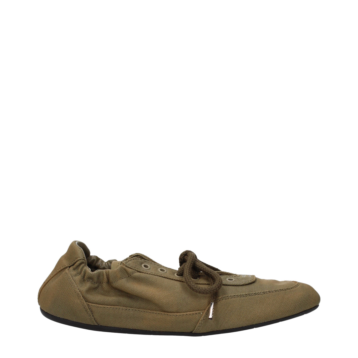 Prada Sneakers Women Fabric  Green/Military Green