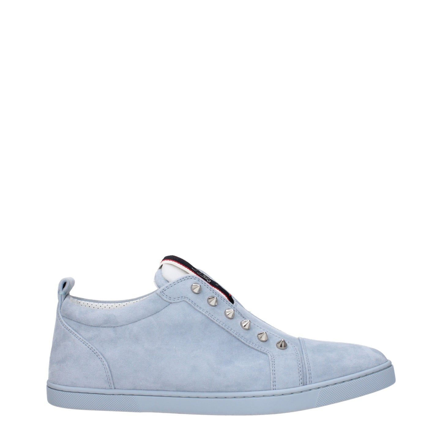 Louboutin Men's Slip-ons in Suede Blue