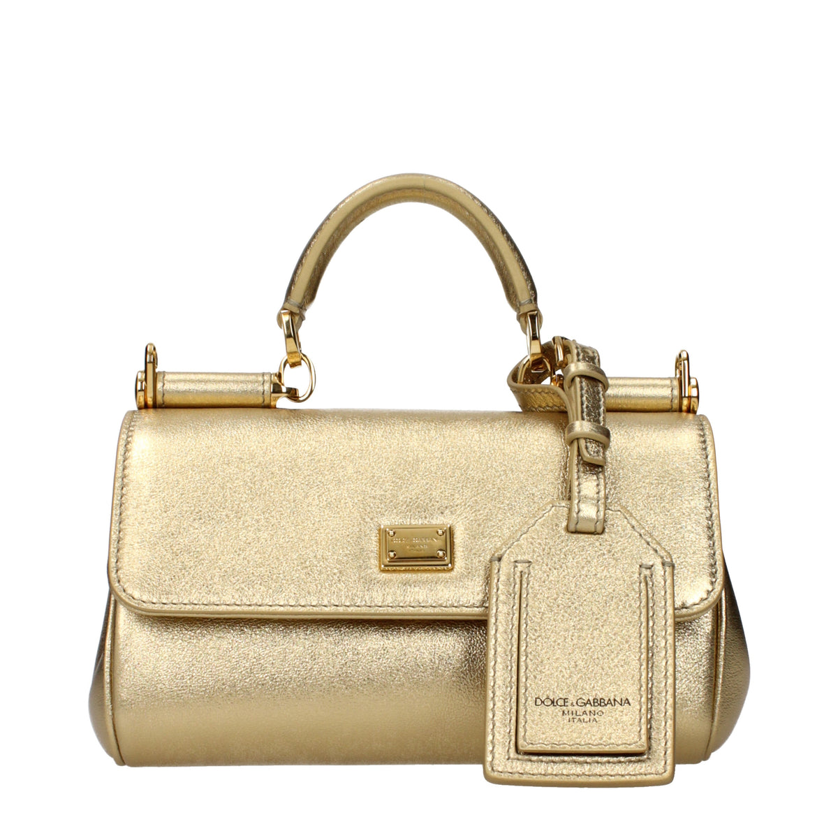 Dolce&Gabbana Handbags Women Leather Gold