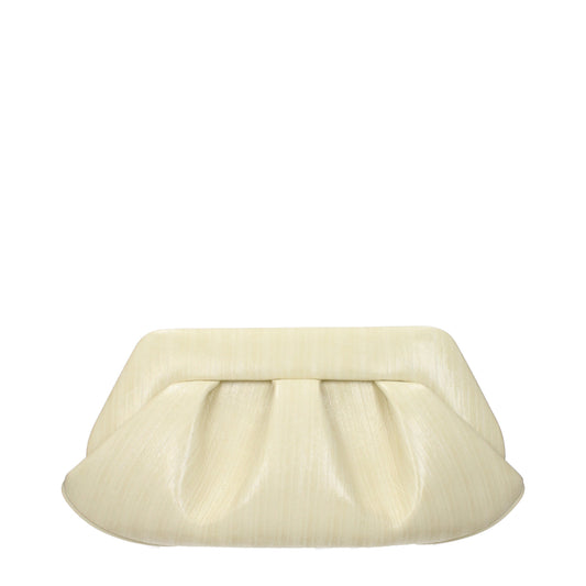 Themoirè Clutches Women Eco Leather Beige/Ivory
