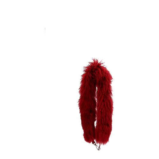 Fendi Shoulder Straps Women Alpaca Red