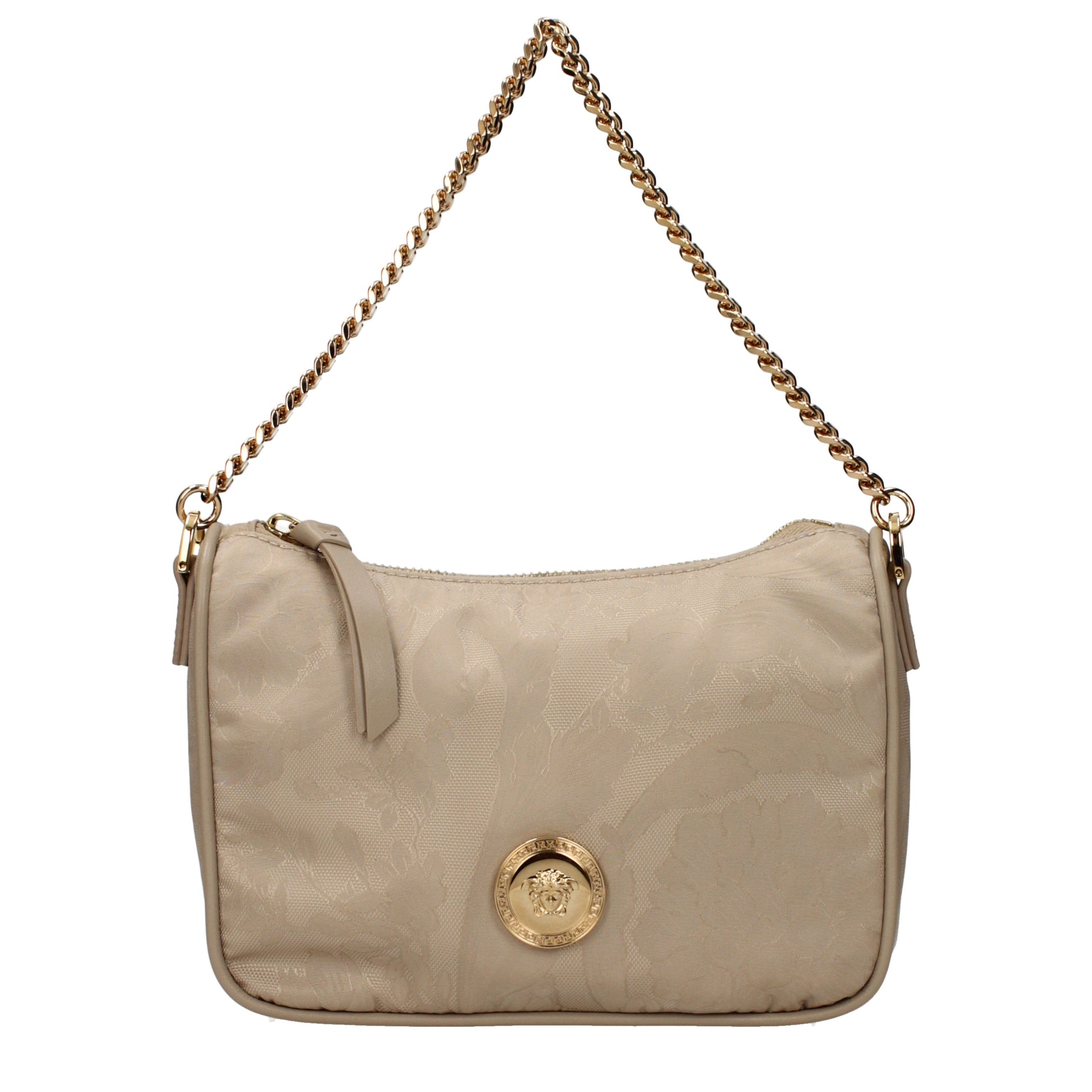 Versace Handbags Women Fabric  Beige/Sand