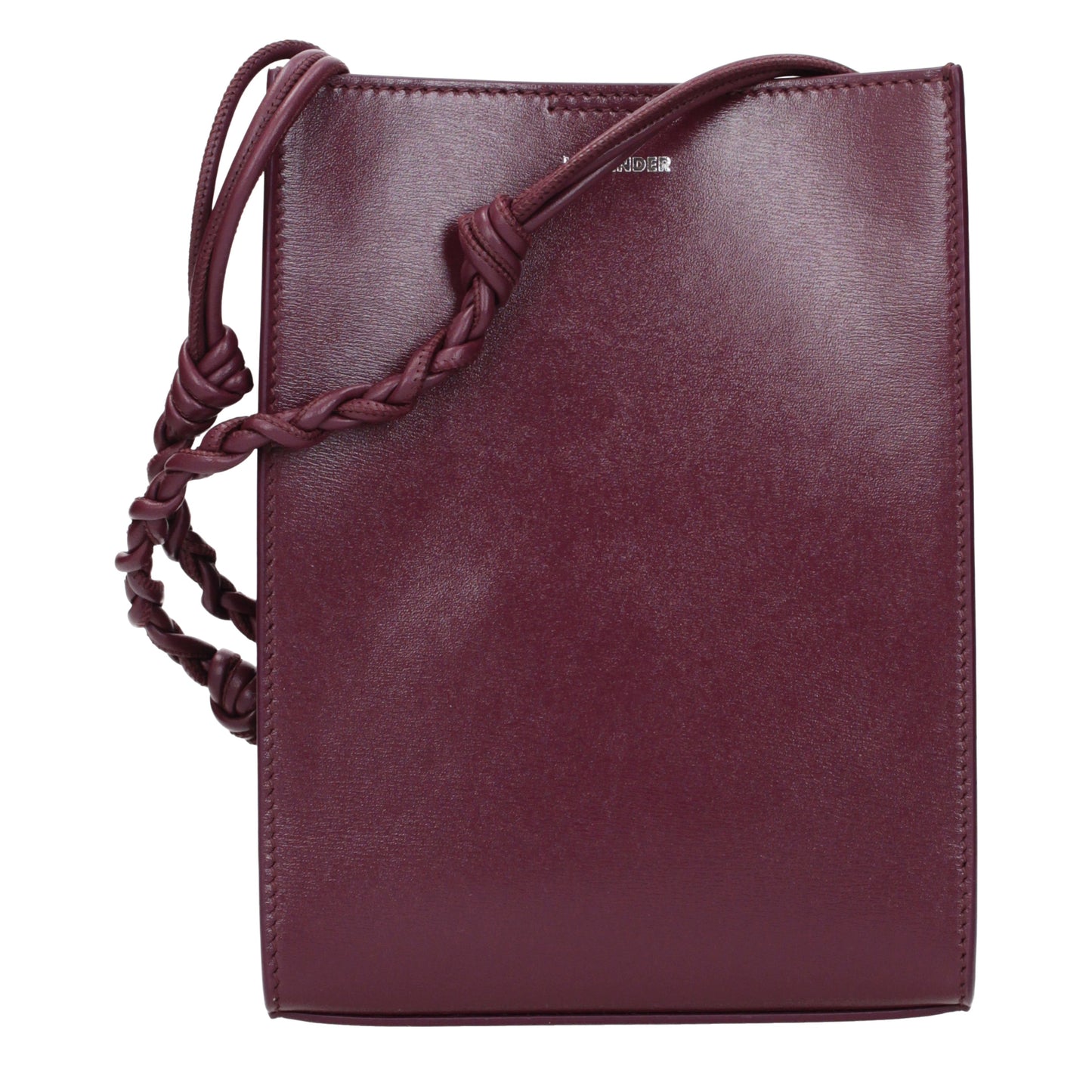Jil Sander Crossbody Bags Women Leather Violet/Barolo