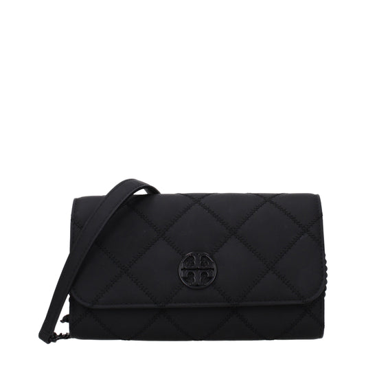 Tory Burch Clutches Women Rubberized Leather Black