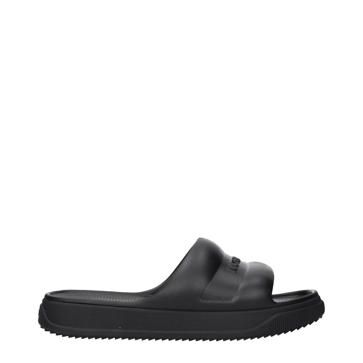 Moncler Slippers and Clogs Women Rubber Black