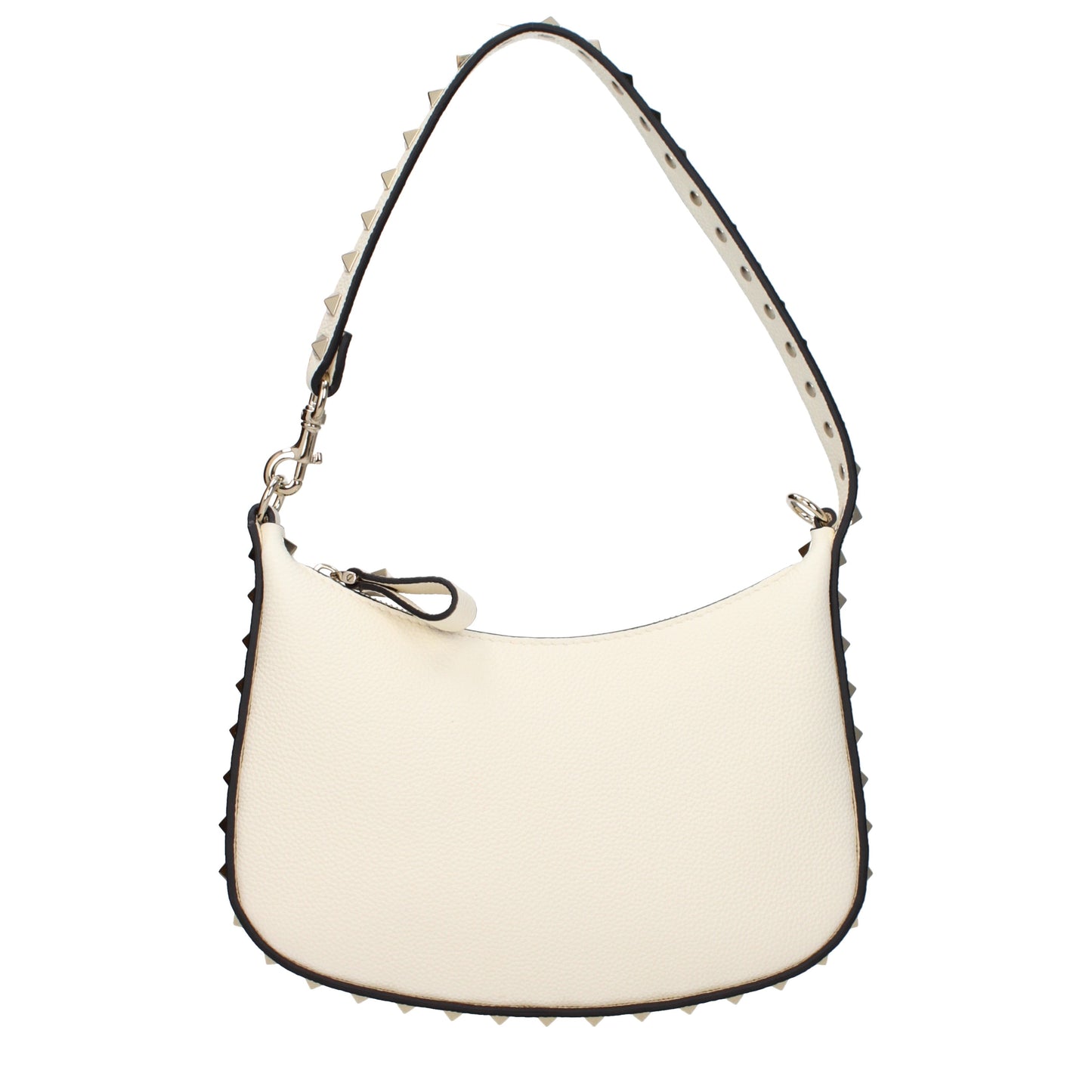 Valentino Garavani Shoulder Bags Women Leather Beige/Ivory