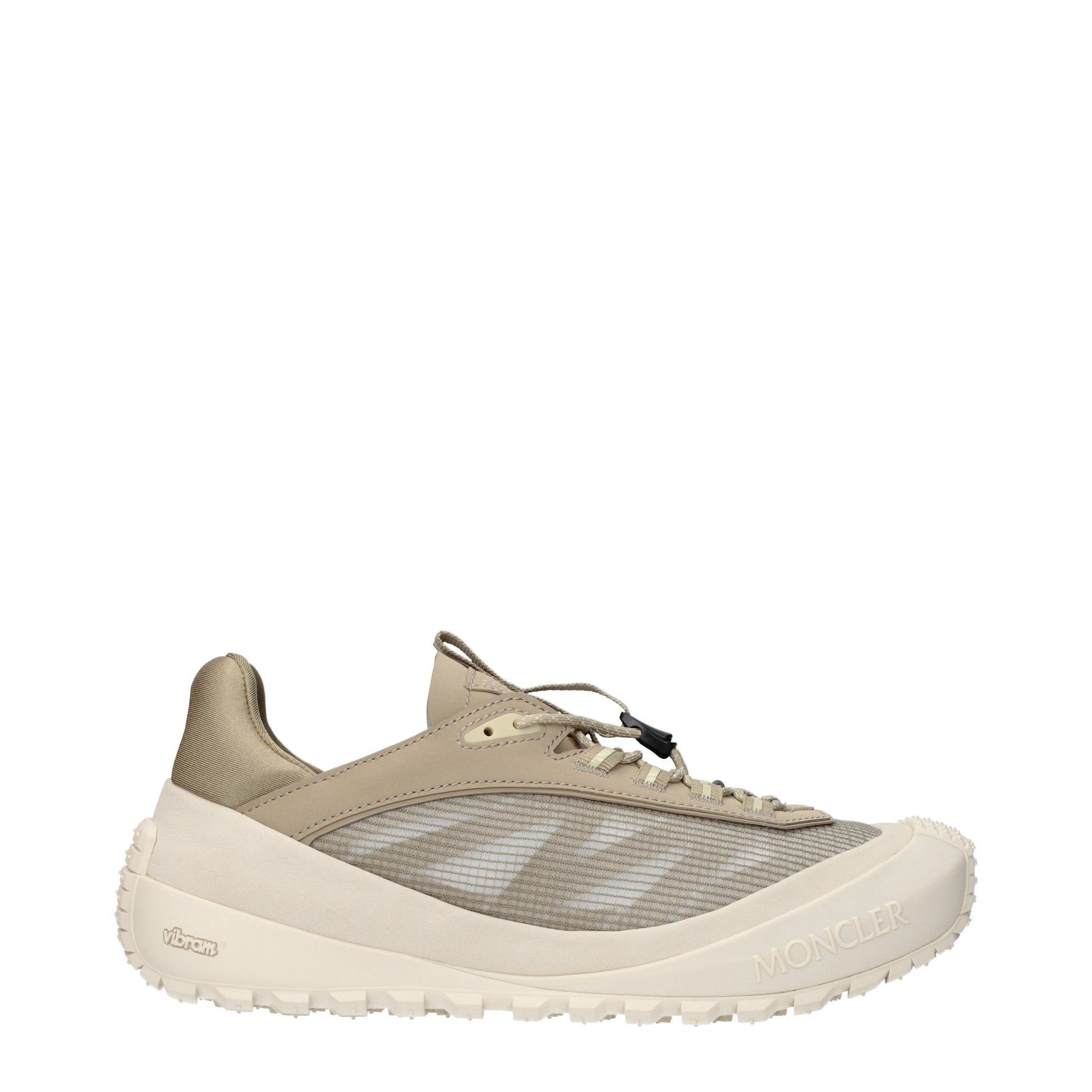 Moncler Sneakers Women Fabric  Beige