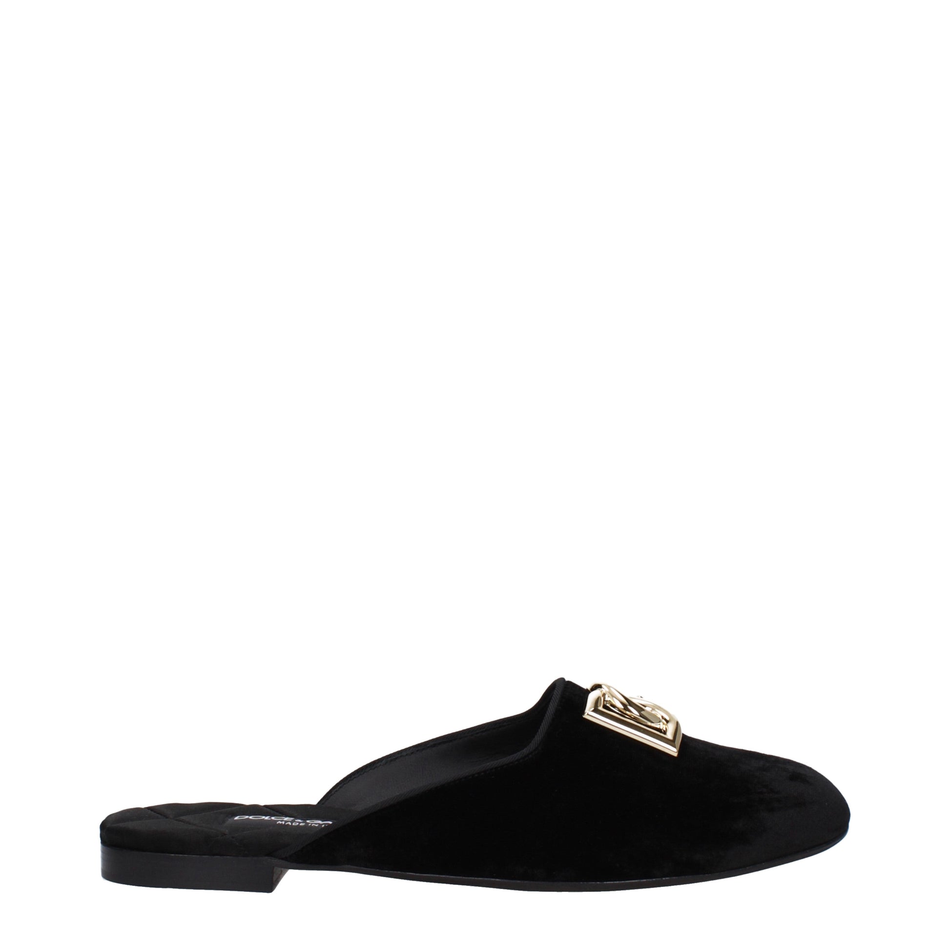 Dolce&Gabbana Women's Slippers and Clogs Velvet