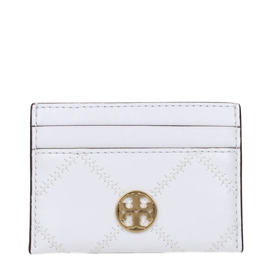 Tory Burch Document Holders Women Leather White