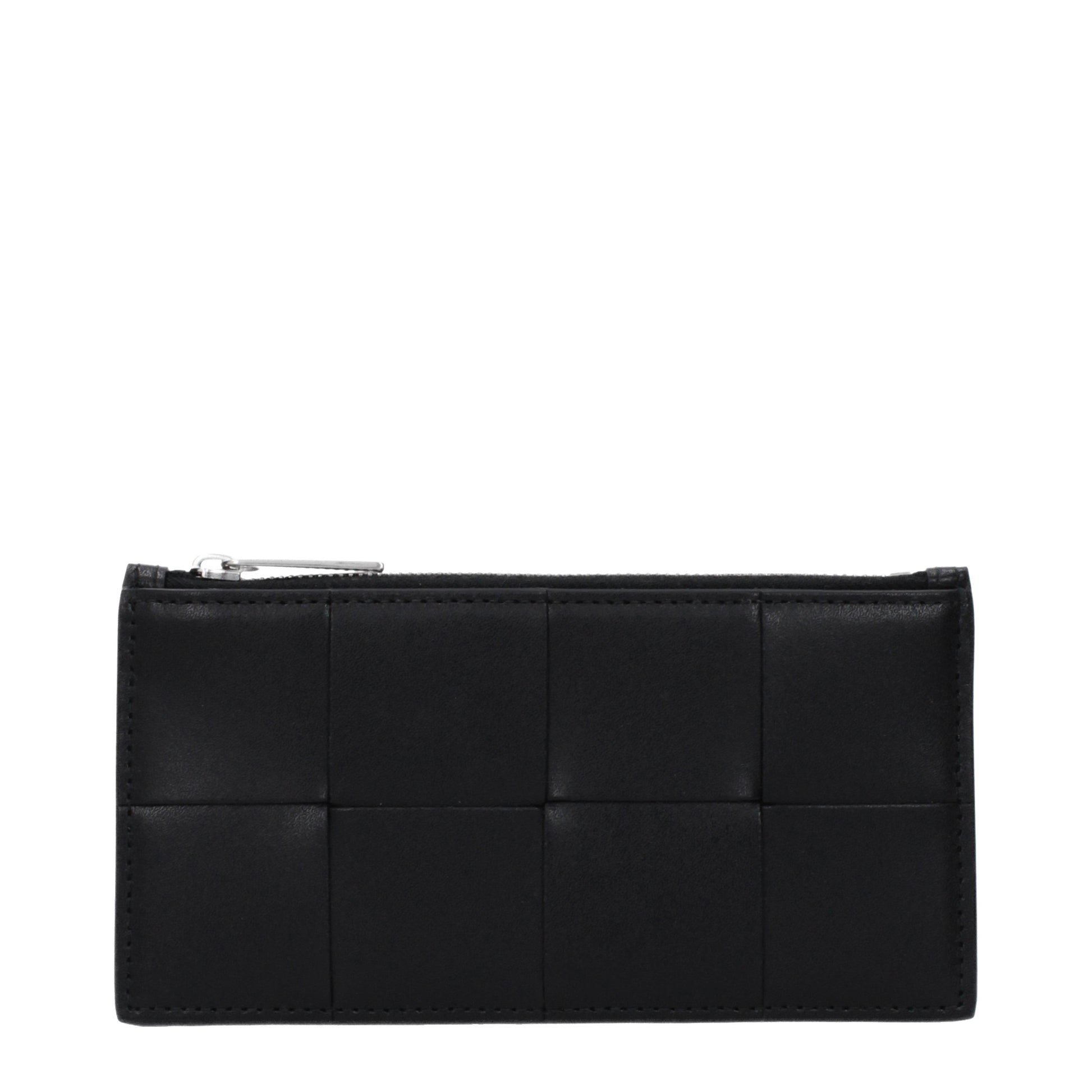 Bottega Veneta Coin Purses Men Leather Black