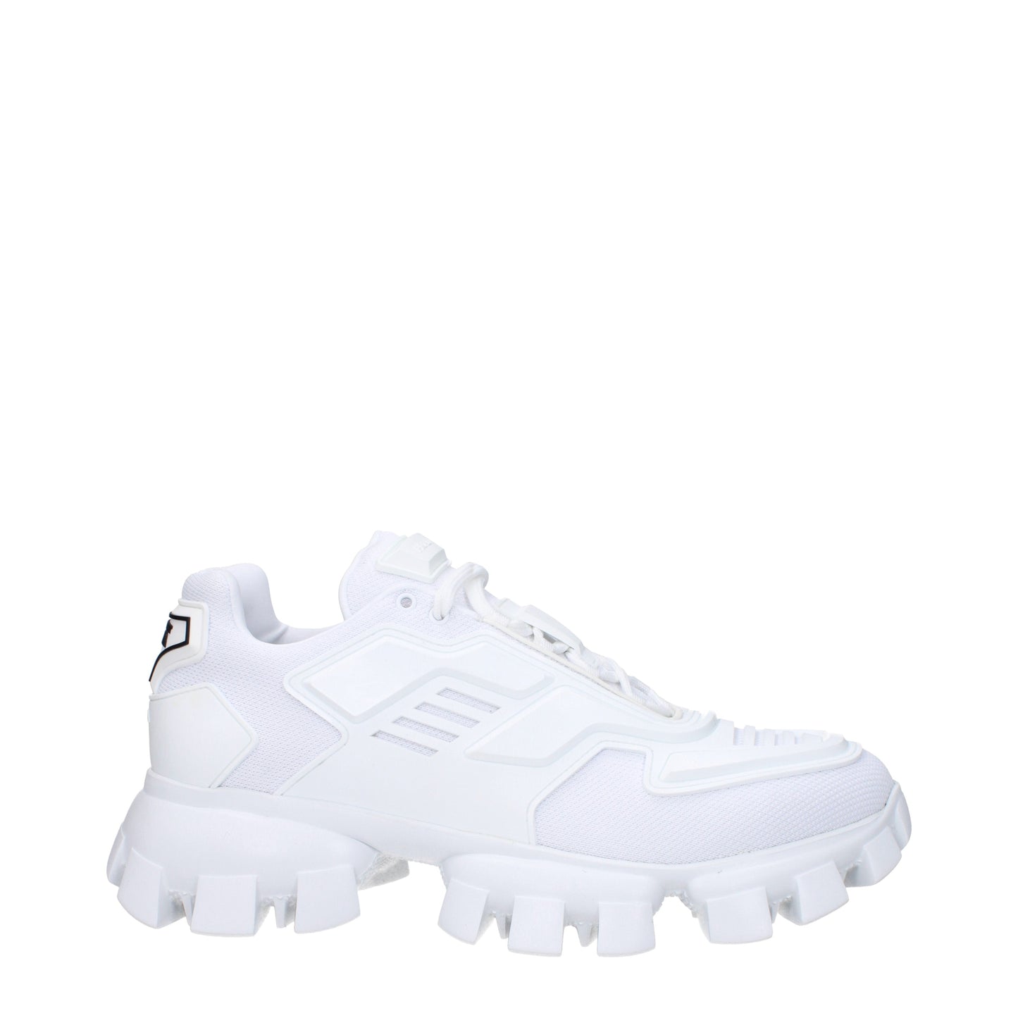 Prada Men's Sneakers in Fabric  White