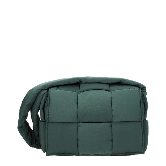 Bottega Veneta Crossbody Bags Men Fabric  Green/Raintree