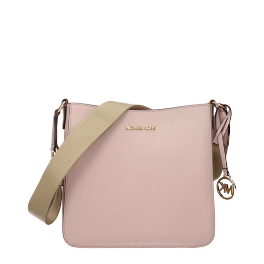 Michael Kors Shoulder Bags Women Leather Pink/Pink Powder