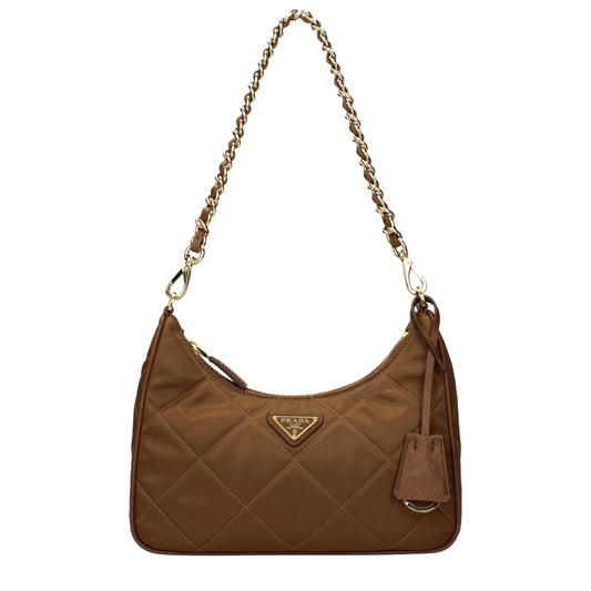 Prada Women's Shoulder Bags Fabric