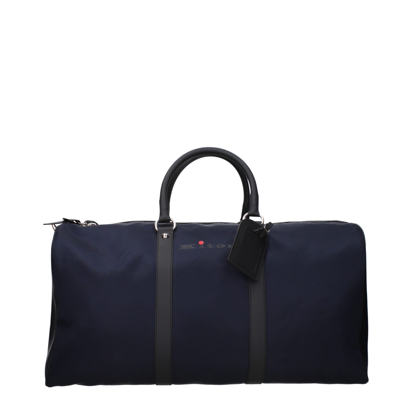 Kiton Travel Bags Men Nylon Blue/Black