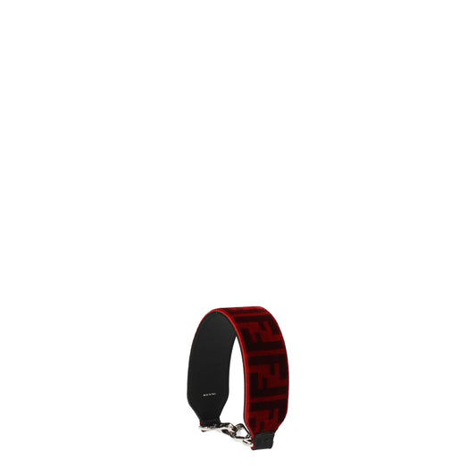 Fendi Shoulder Straps Women Velvet Red