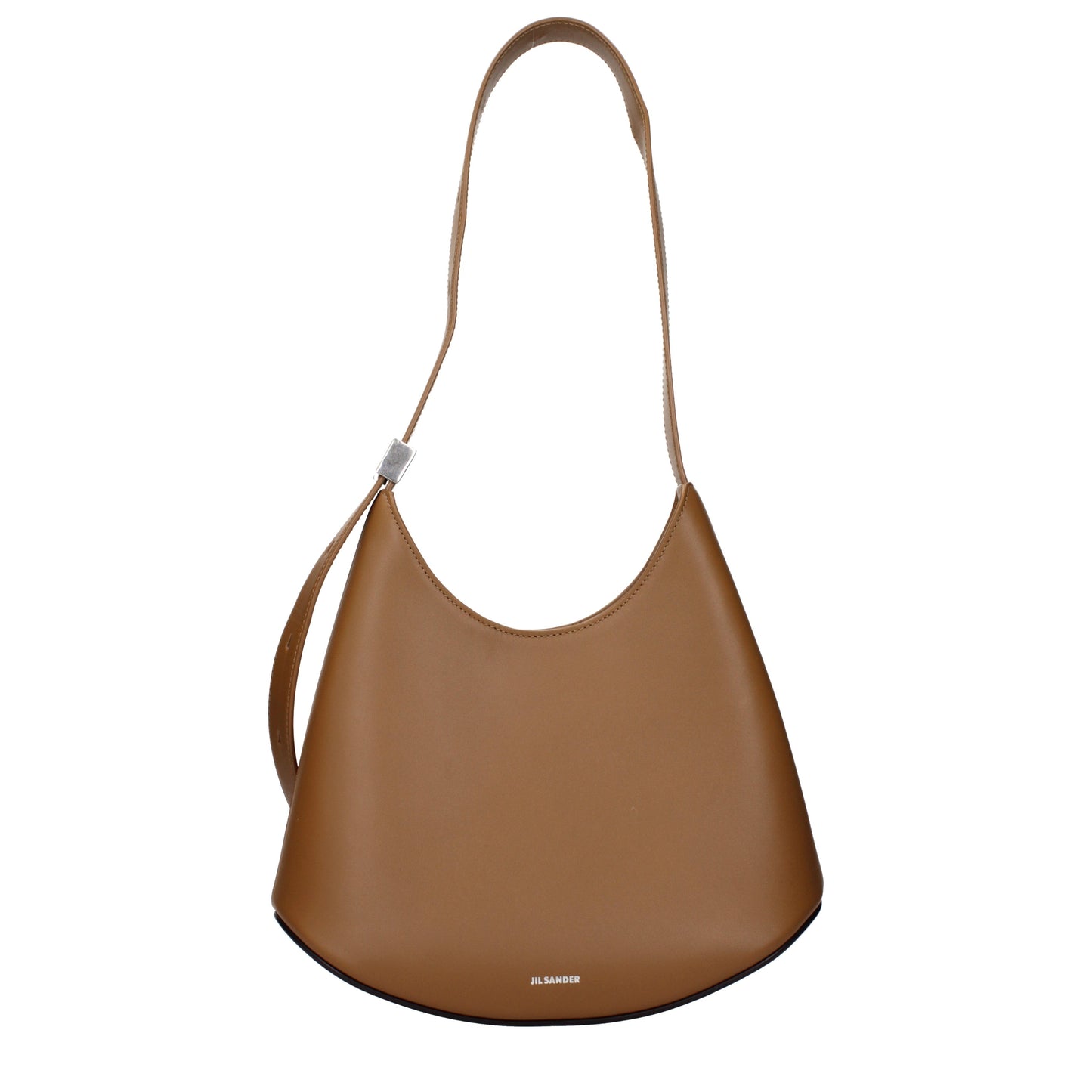 Jil Sander Shoulder Bags Women Leather Brown/Hazelnut