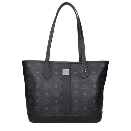 MCM Shoulder Bags Women Fabric  Black