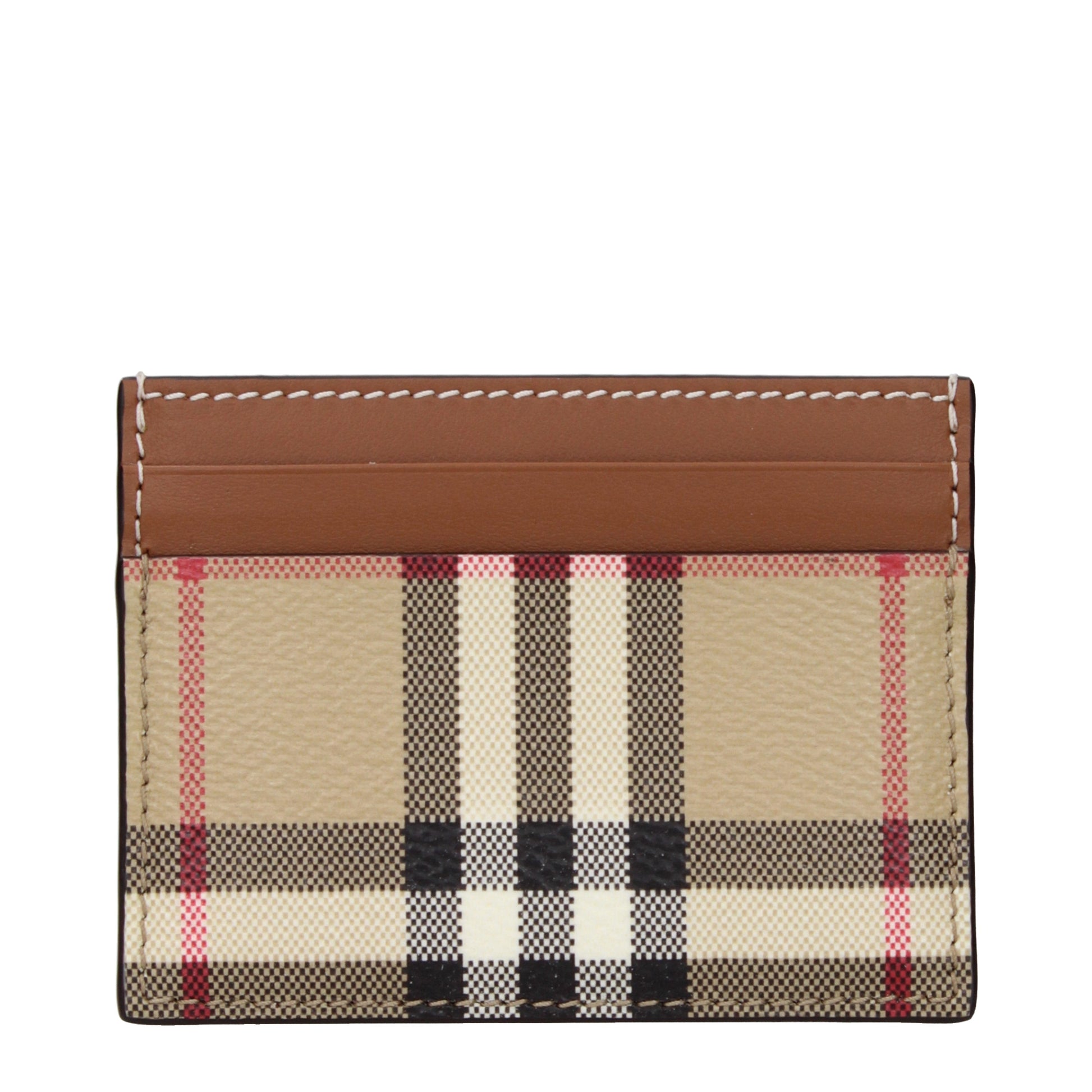 Burberry Document Holders Women Fabric  Beige/Brown