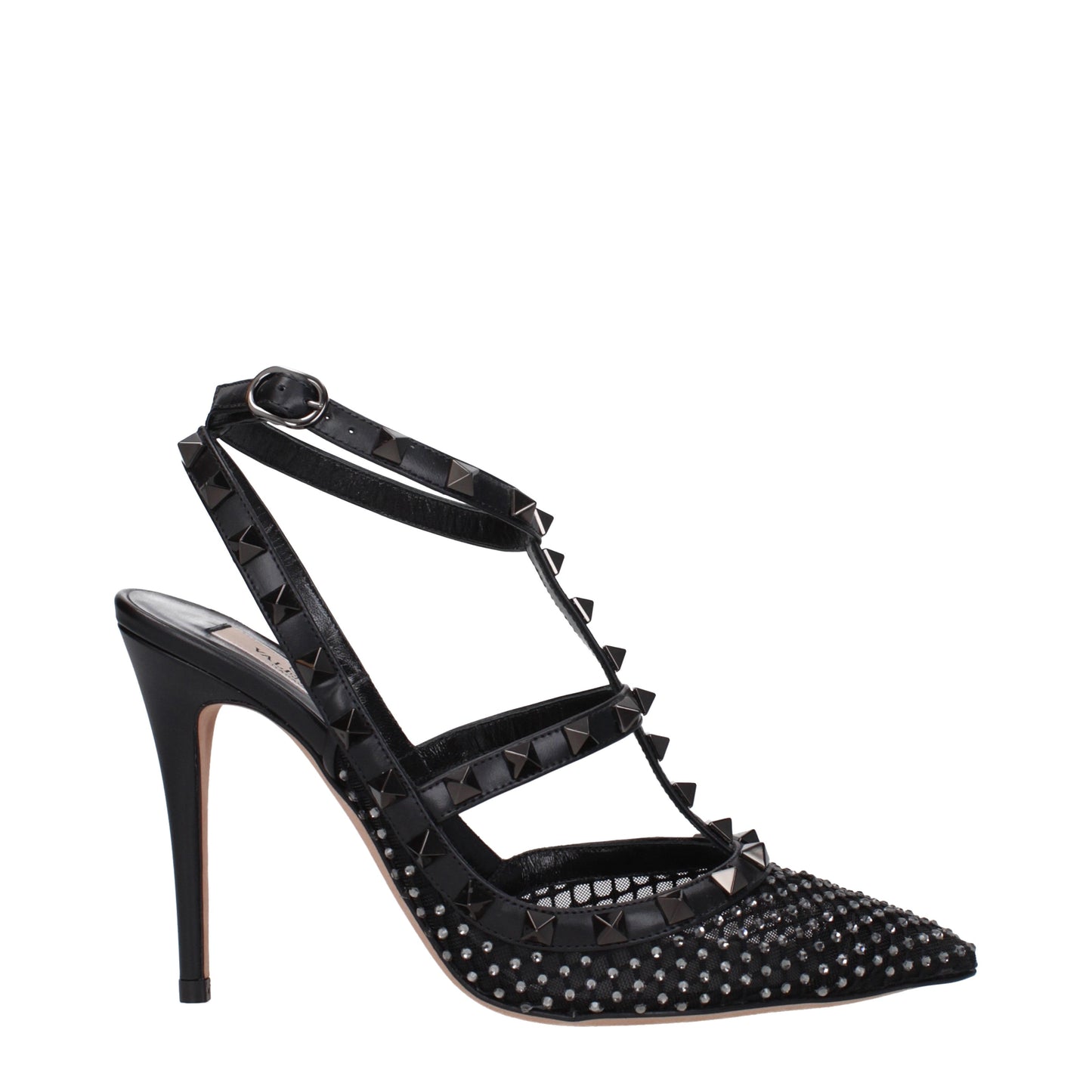 Valentino Garavani Women's Sandals in Fabric  Black