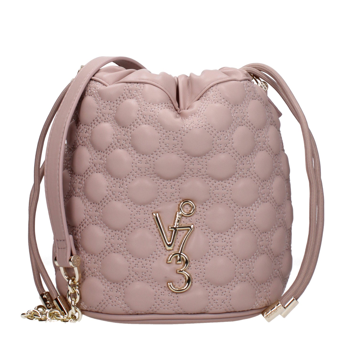 V°73 Crossbody Bags Women Polyurethane Pink/Powder Pink