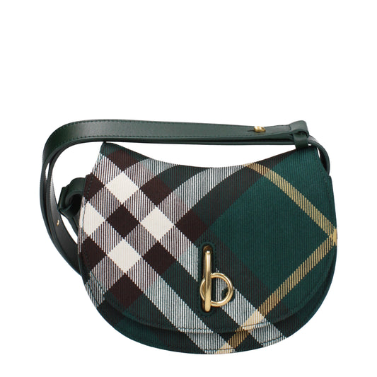 Burberry Shoulder Bags Women Fabric  Green/Ivy