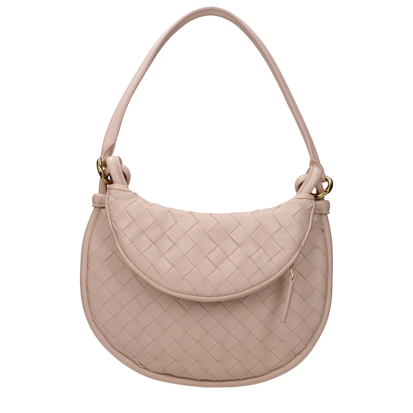 Bottega Veneta Handbags Women Leather Pink/Lotus