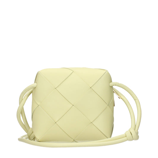 Bottega Veneta Women's Crossbody Bags Leather Cream