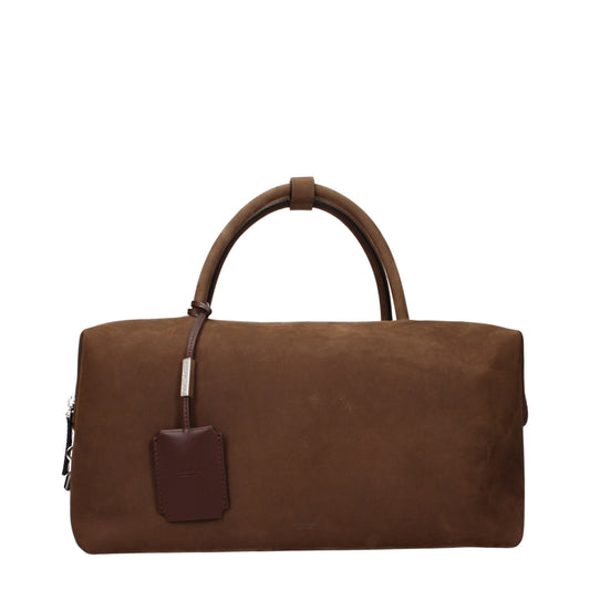 Max Mara Handbags Women Suede Brown