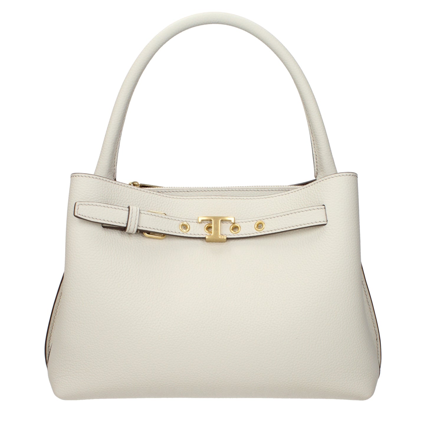 Tod's Handbags Women Leather Beige/Chalk