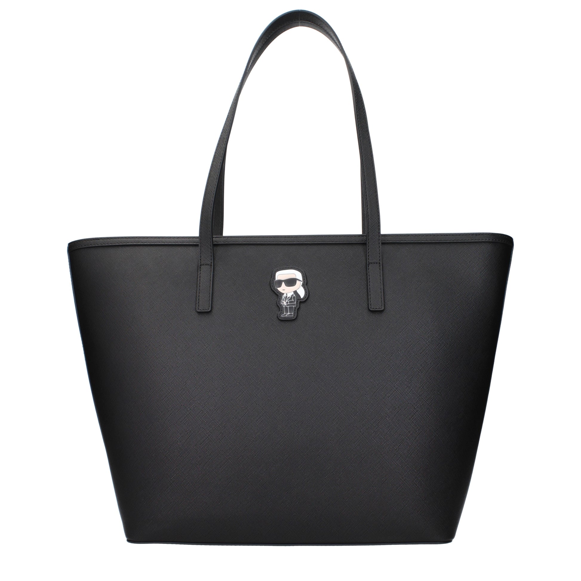 Karl Lagerfeld Shoulder Bags Women Polyurethane Black