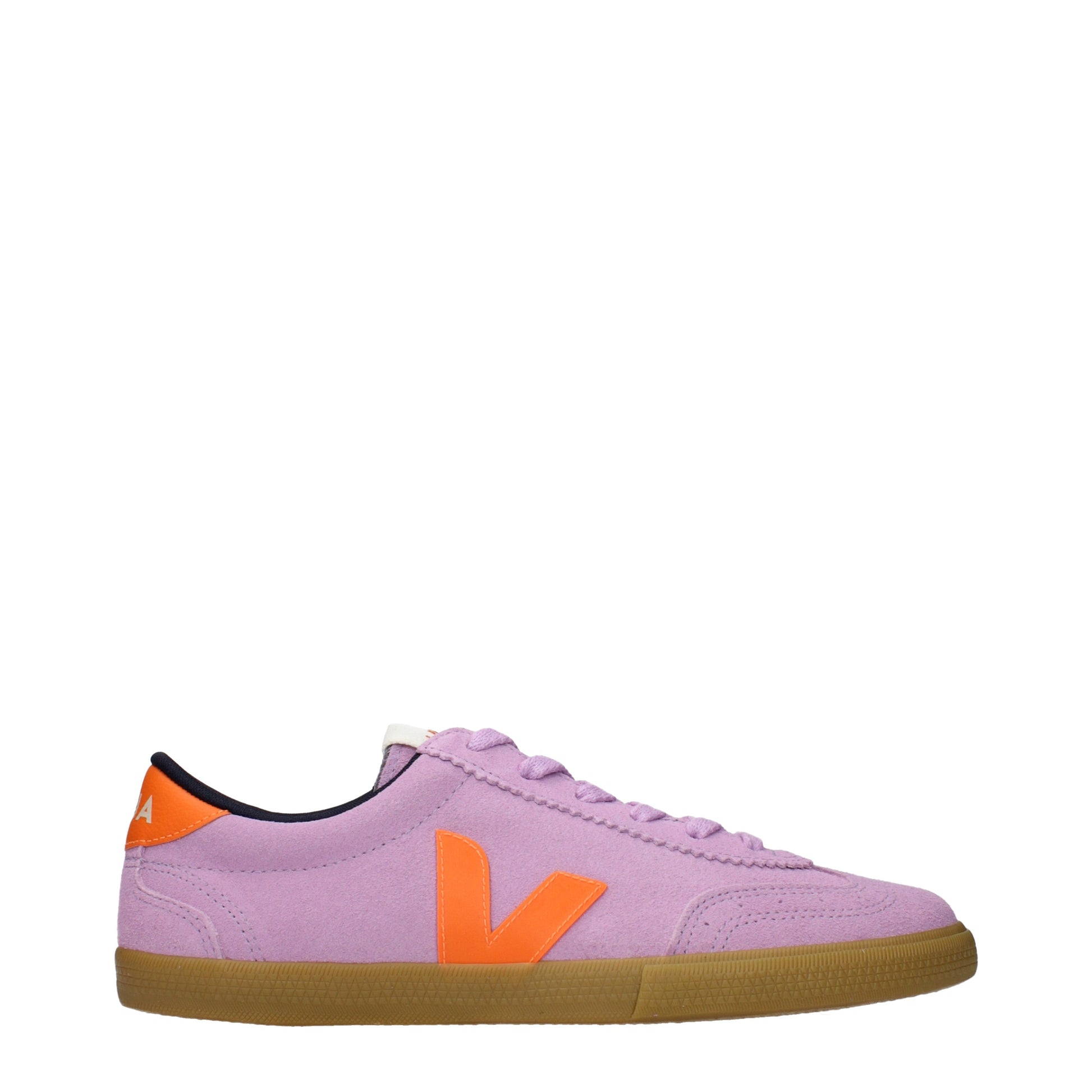 Veja Sneakers Women Suede Pink/Orange