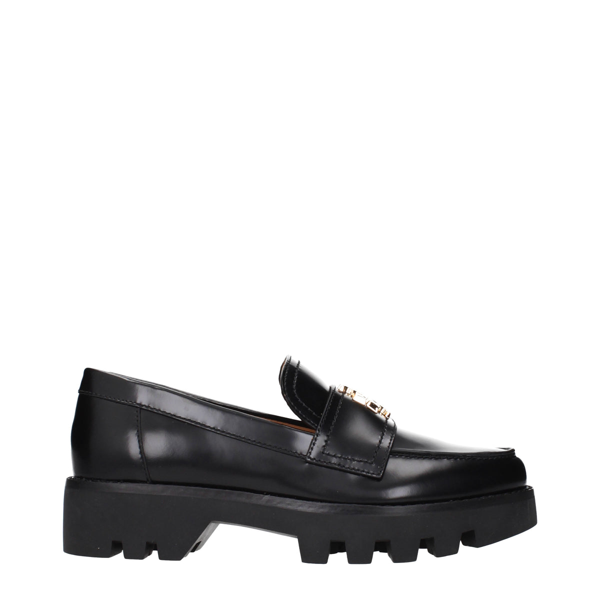 Tory Burch Loafers Women Leather Black