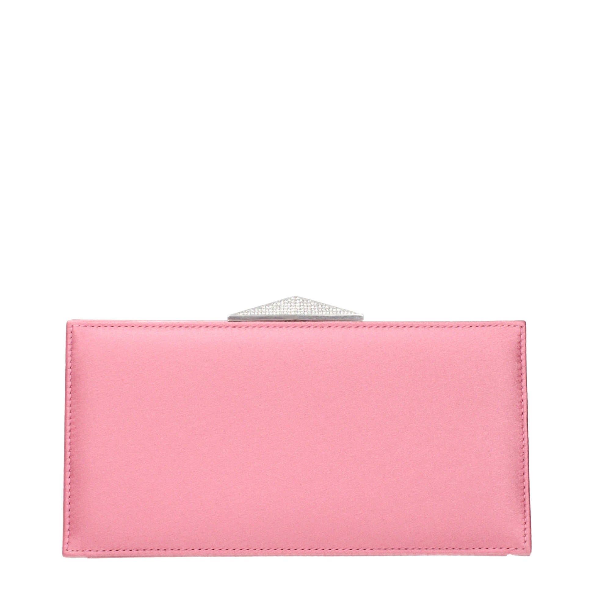 Jimmy Choo Women's Clutches Satin Rose