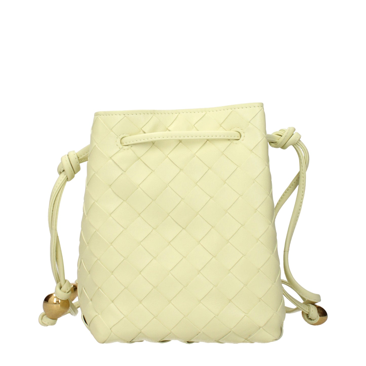 Bottega Veneta Women's Crossbody Bags Leather Yellow
