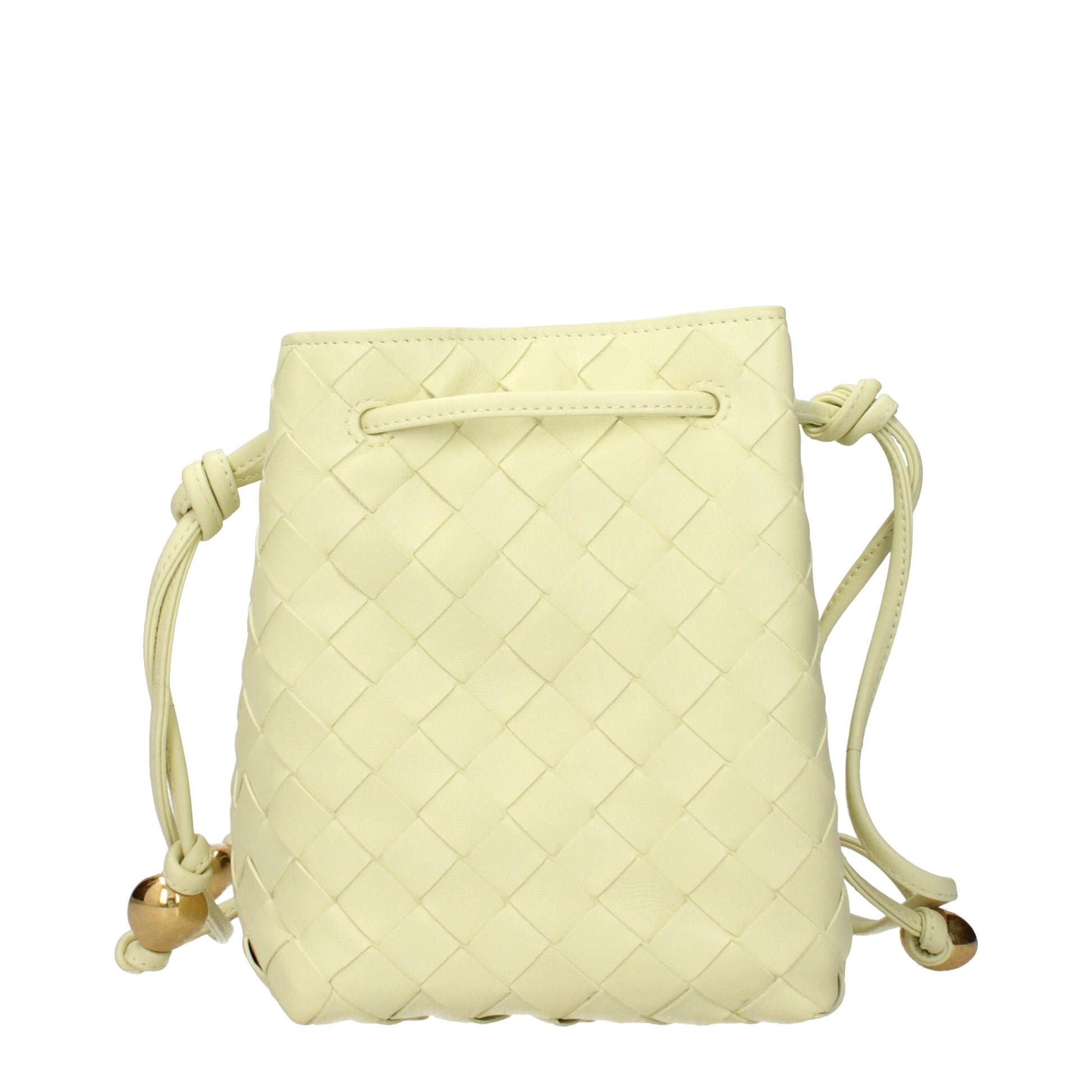 Bottega Veneta Women's Crossbody Bags Leather Yellow