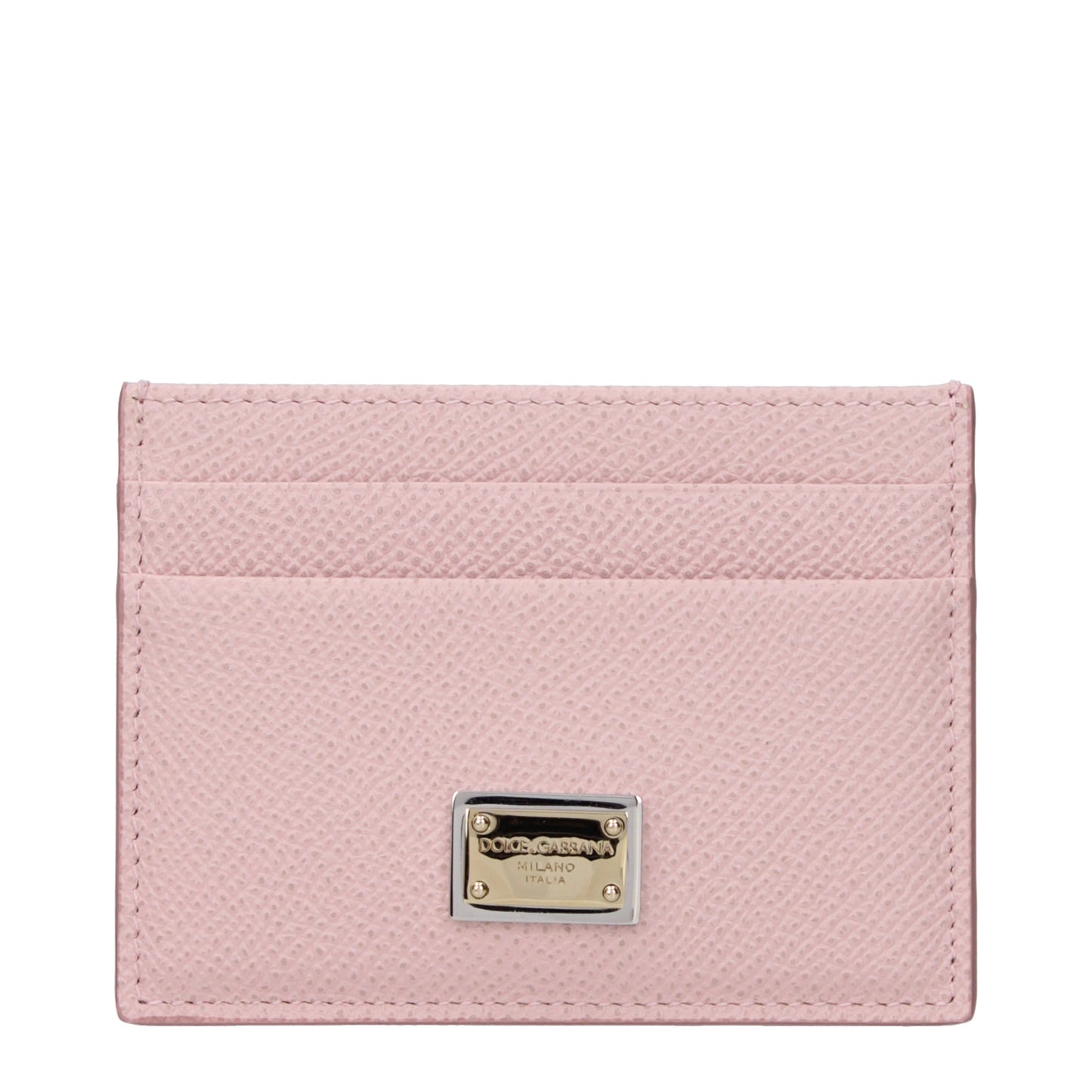 Dolce&Gabbana Document Holders Women Leather Pink/Nude Pink