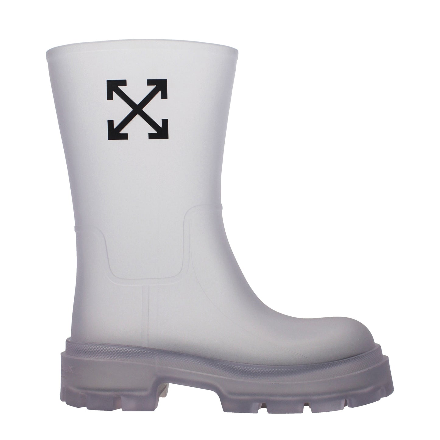 Off-White Women's Ankle Boots PVC Transparent