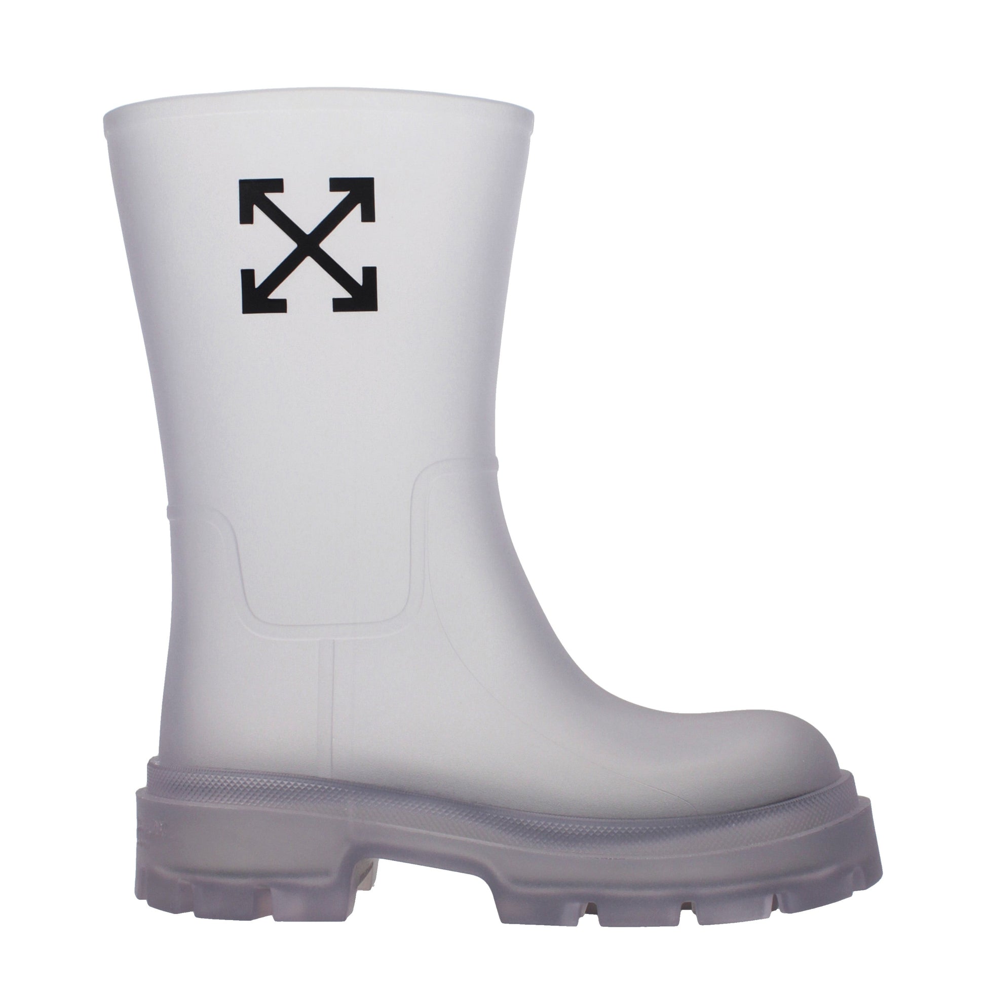 Off-White Women's Ankle Boots PVC Transparent