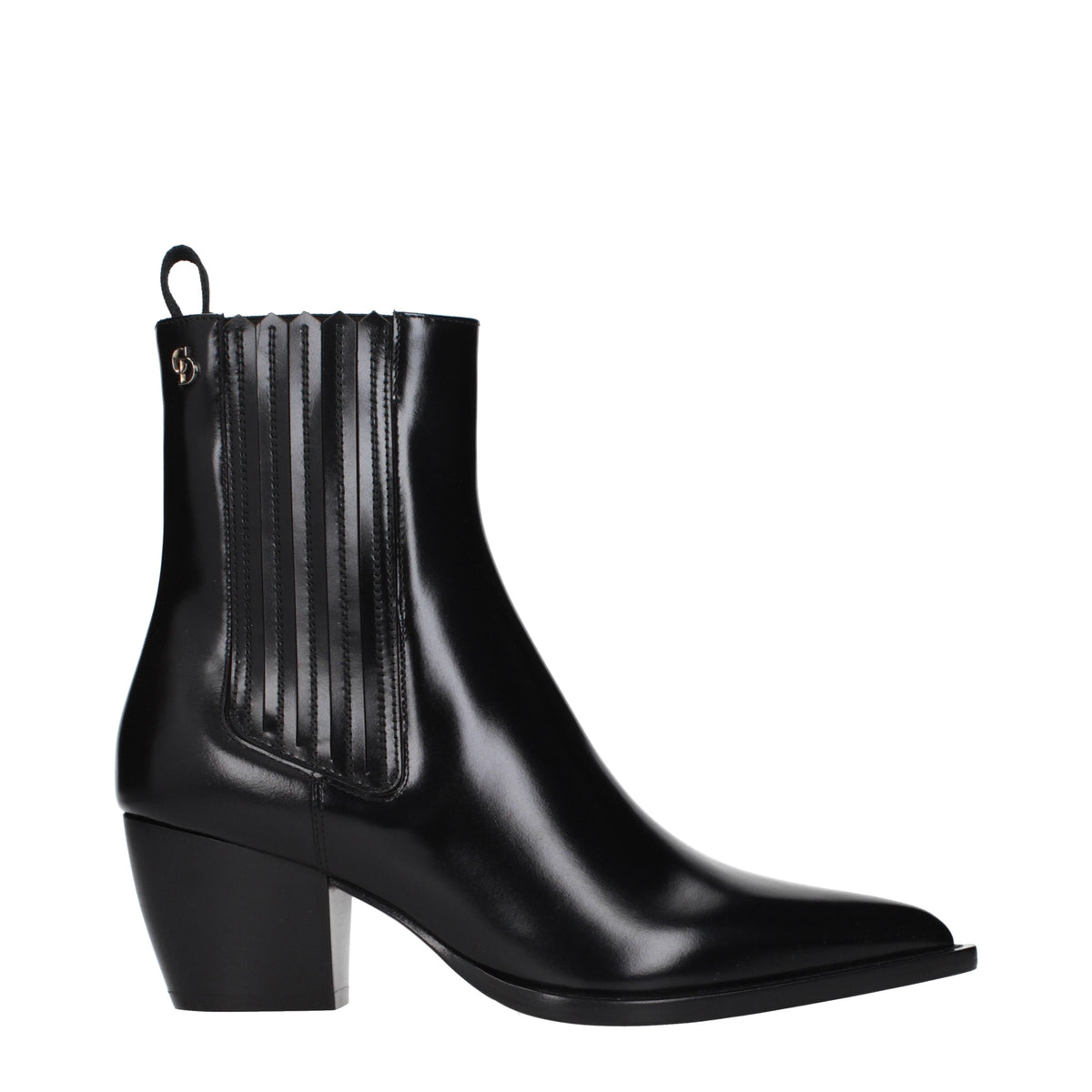 Christian Dior Ankle Boots Women Leather Black
