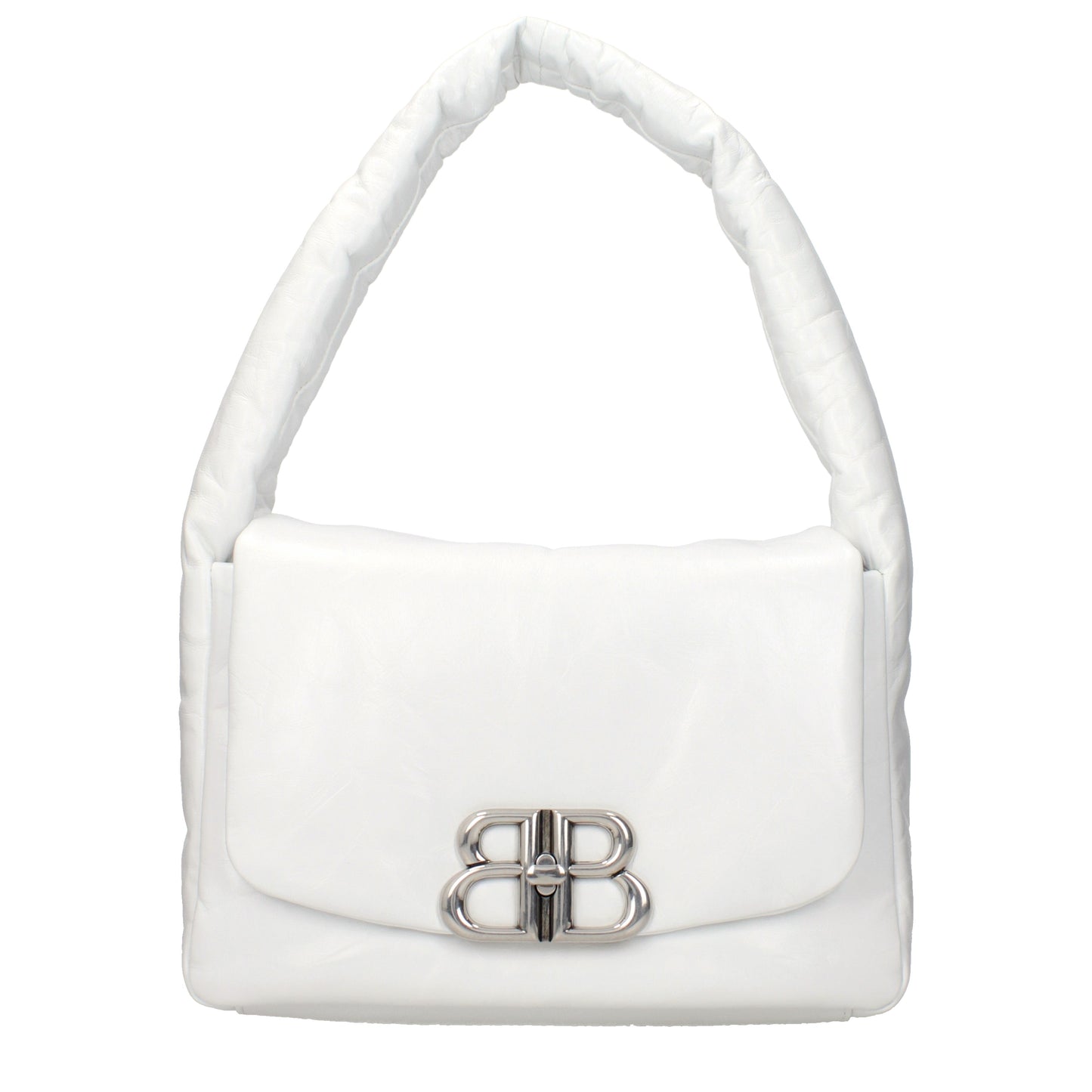 Balenciaga Handbags Women Leather White