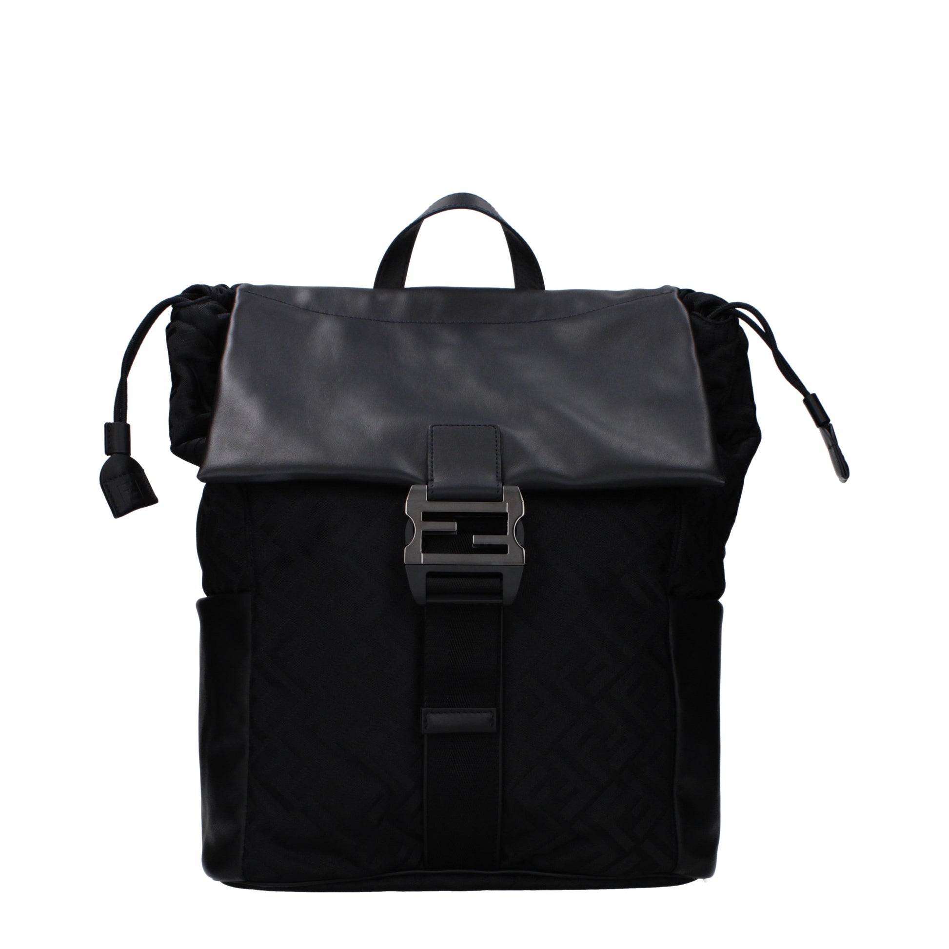 Fendi Backpacks and Bumbags Men Fabric  Black