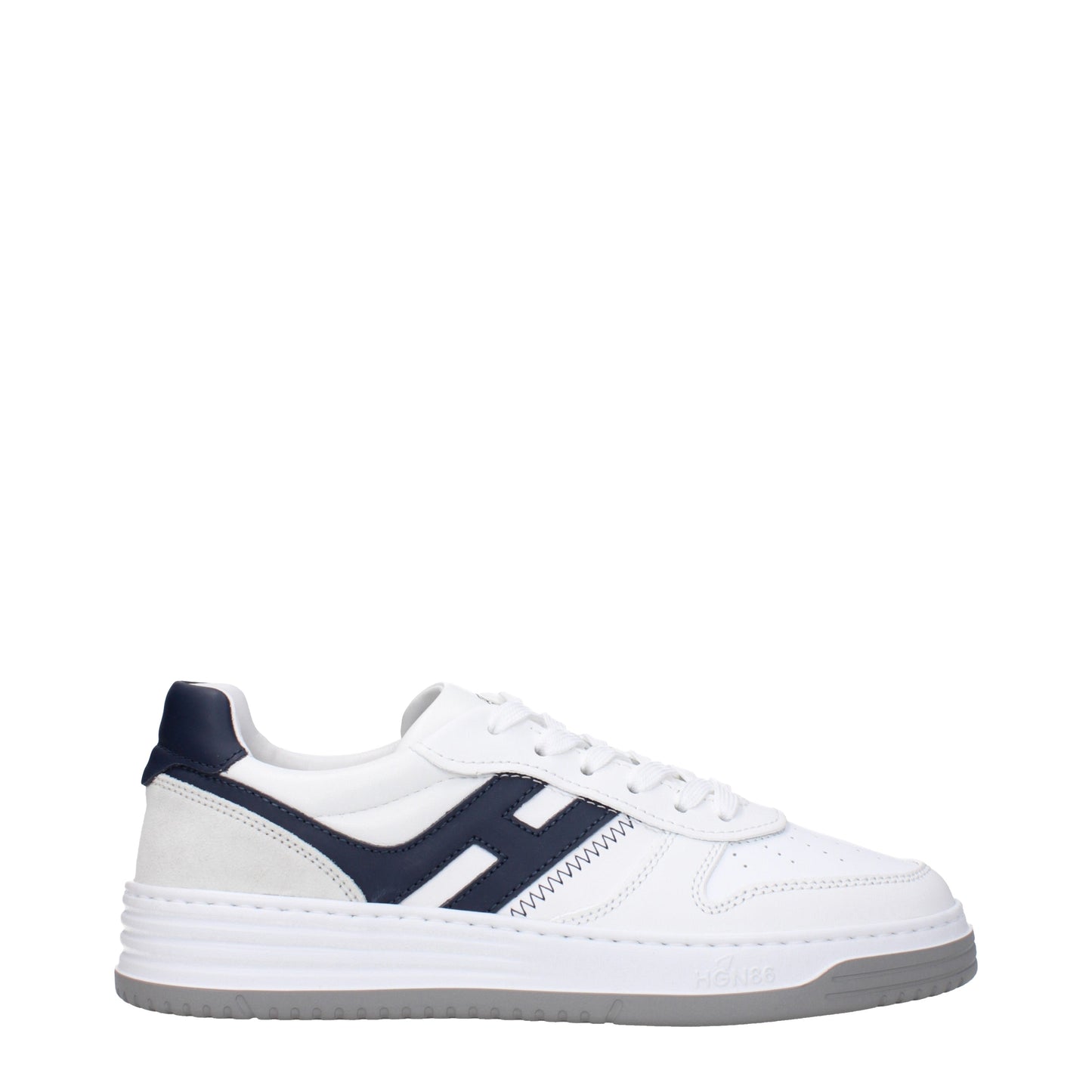 Hogan Men's Sneakers in Leather White/Blue