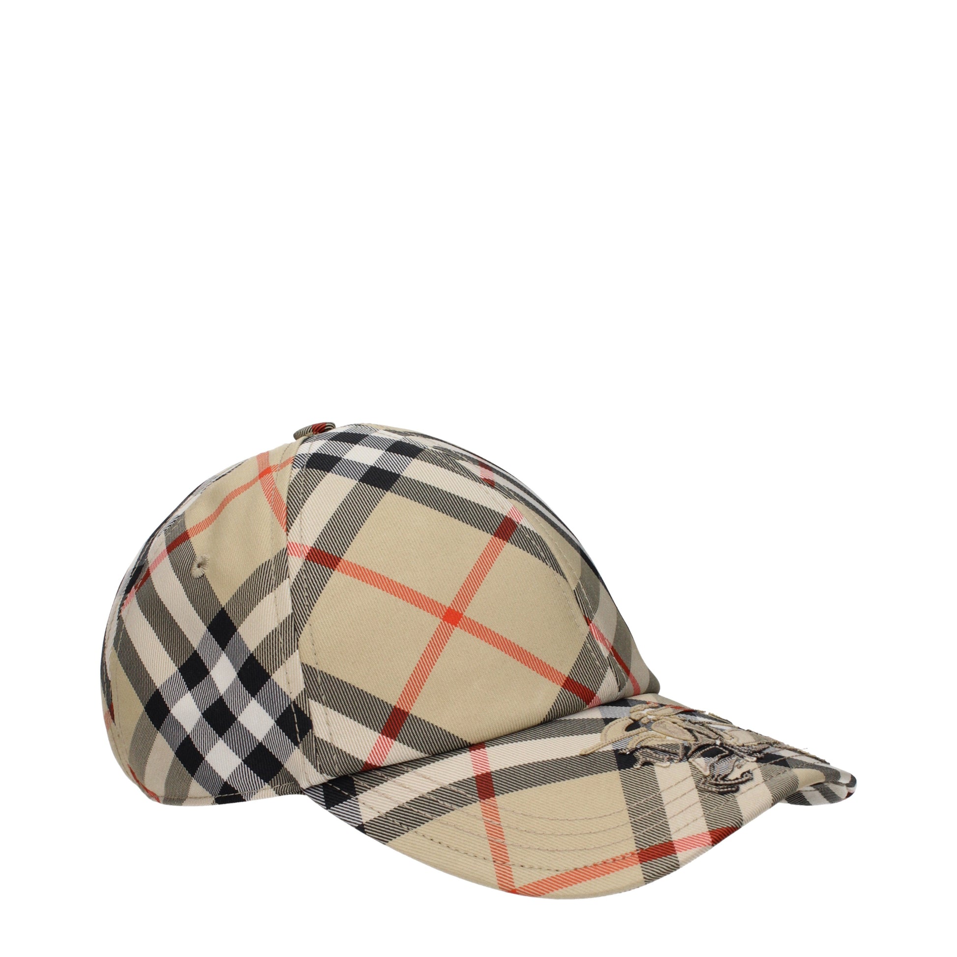 Burberry Hats Men Fabric  Beige