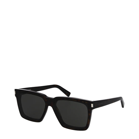 Saint Laurent Sunglasses Men Acetate Brown