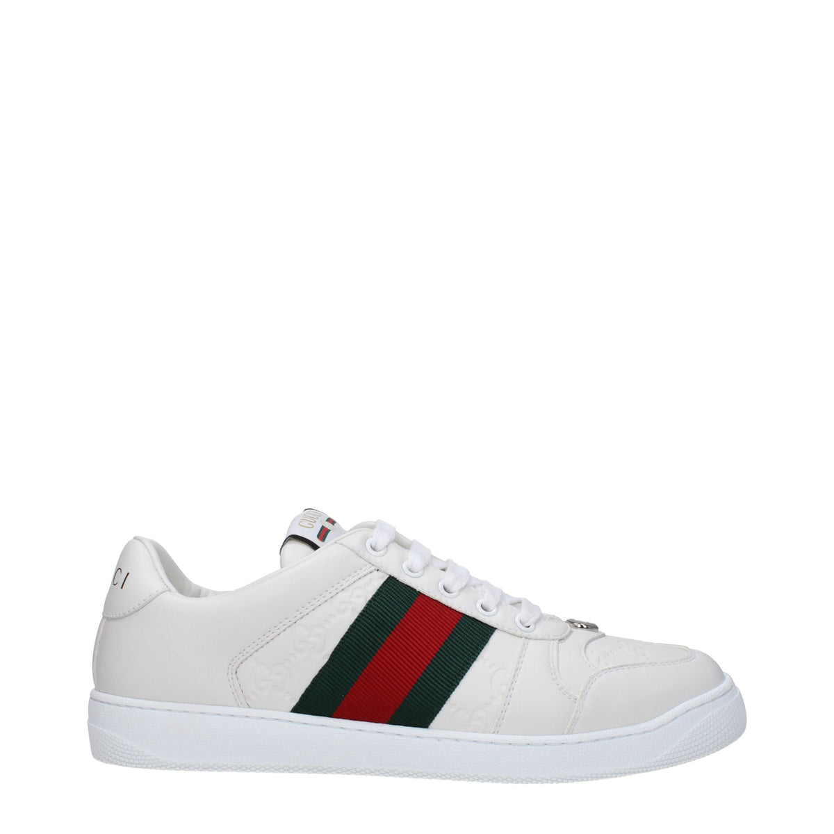 Gucci Sneakers Men Leather White