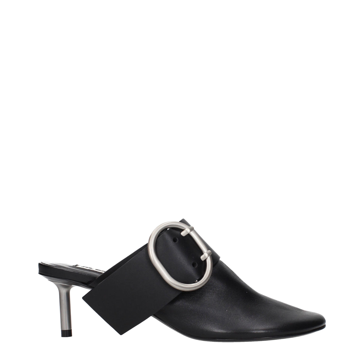 Jil Sander Sandals Women Leather Black